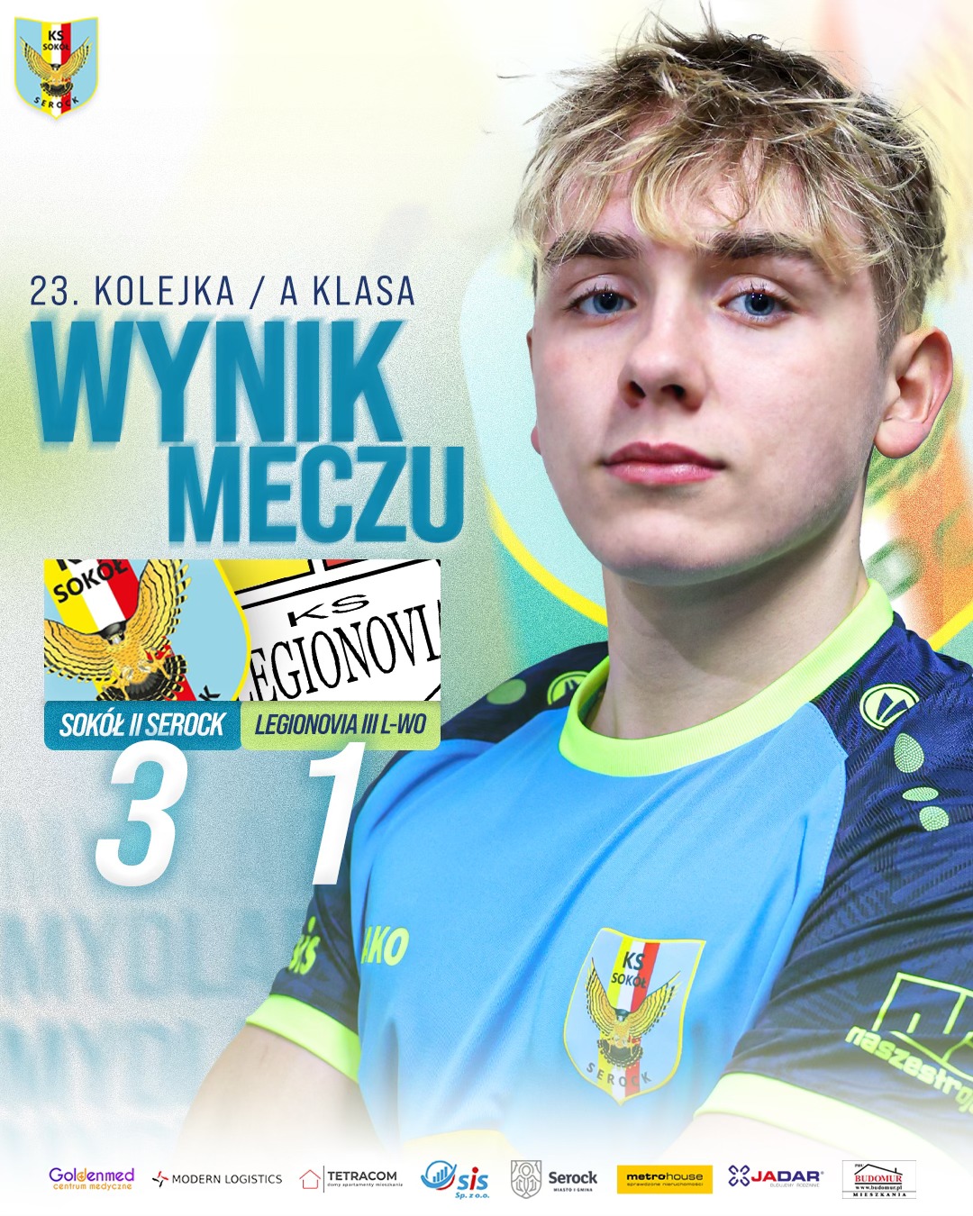 You are currently viewing Wynik meczu 23 kolejki A-klasa MZPN