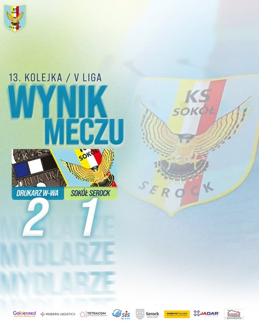 Read more about the article Wynik meczu V ligi MZPN